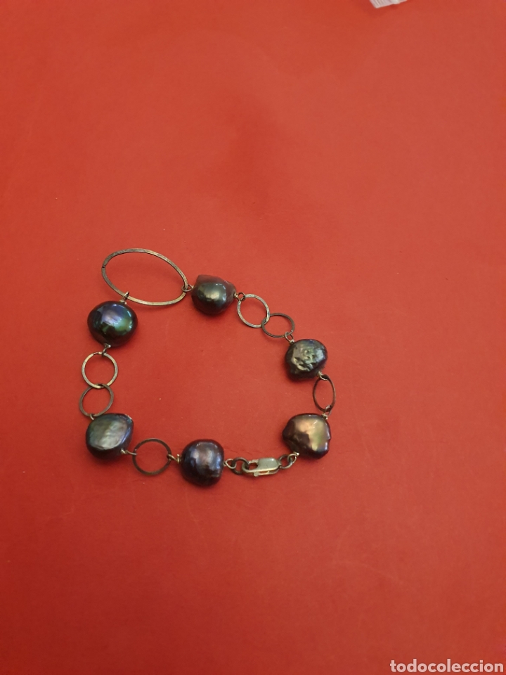 Gioielleria: Pulsera plata.18cm.Piedras naturales.