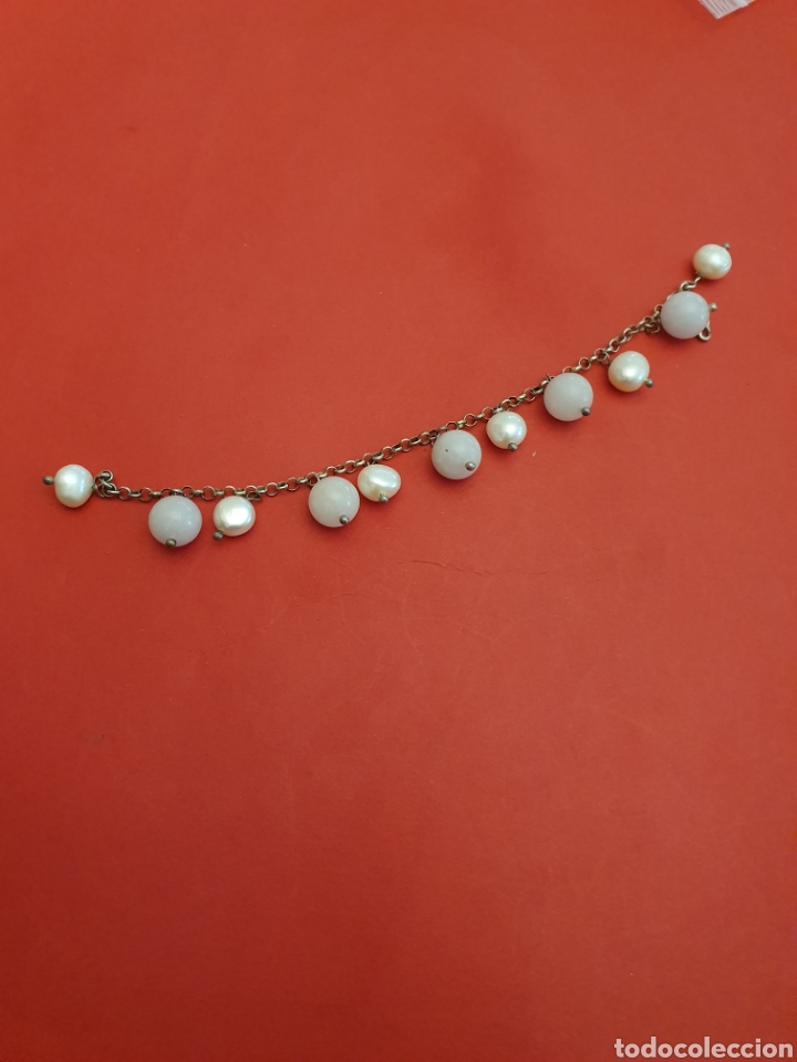 Gioielleria: Pulsera plata.18cm.piedras naturales.