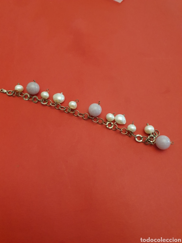 Joyeria: Pulsera Plata.18cm.Piedras Naturales. - Foto 1