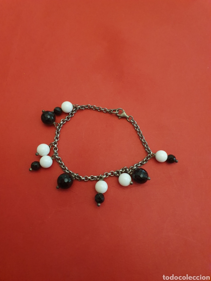 Joyeria: Pulsera Plata.18cm Piedras Naturales. - Foto 1