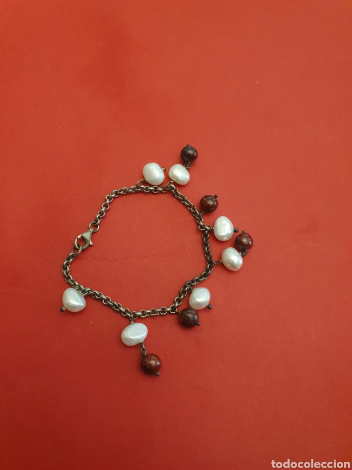 Joyeria: Pulsera Plata.18cm.Piedras Naturales. - Foto 1