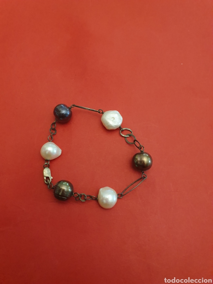 Joyeria: Pulsera Plata.18cm.Piedras Naturales.