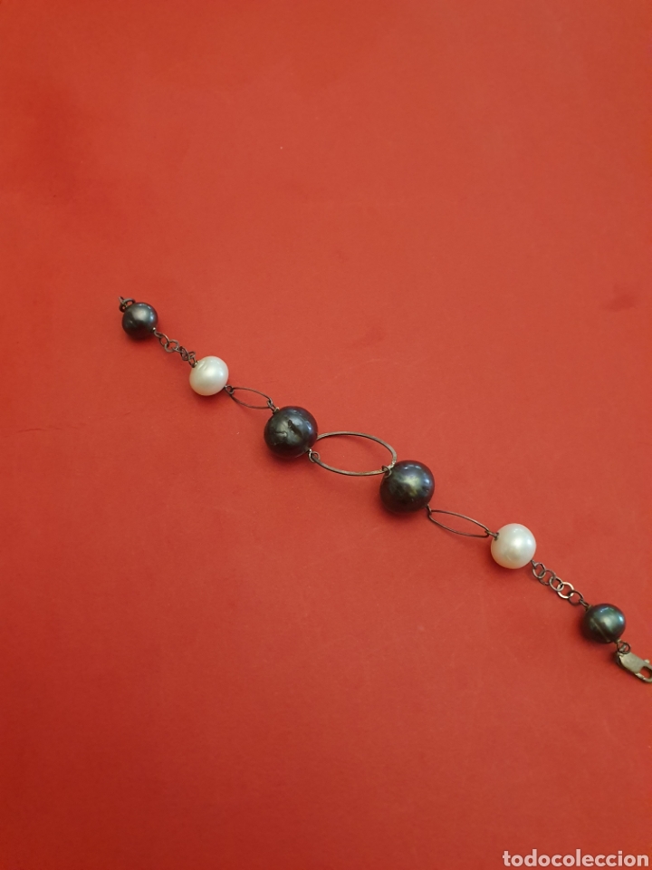Joyeria: Pulsera Plata.18cm Piedras Naturales