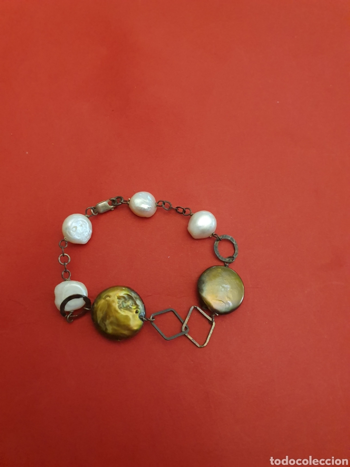 Joyeria: Pulsera Plata.18cm.Piedras Naturales. - Foto 1