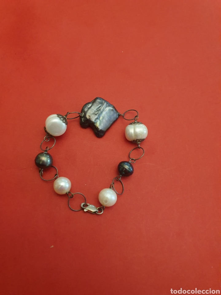 Joyeria: Pulsera plata.18cm.Piedras Naturales. - Foto 1