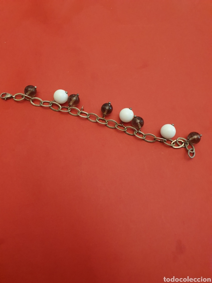 Joyeria: Pulsera Plata.18cm Piedras Naturales.