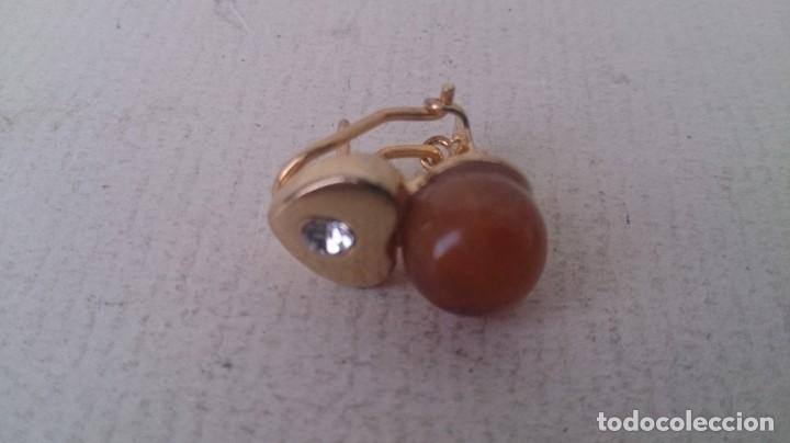 Joyeria: Collar y pendientes dorados m47 - Foto 2