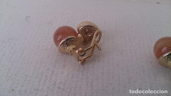 Joyeria: Collar y pendientes dorados m47 - Foto 3