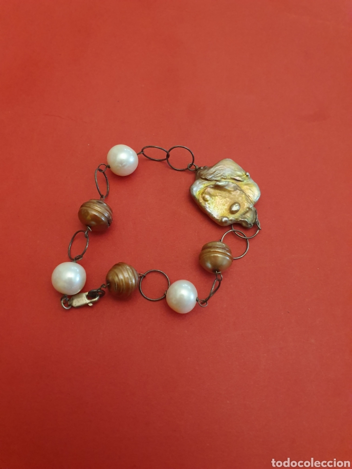 Joyeria: Pulsera Plata.18cm.piedras Naturales. - Foto 1