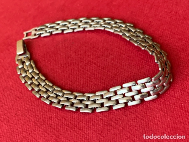 Joyeria: Bonita pulsera en alpaca plateada - Foto 8