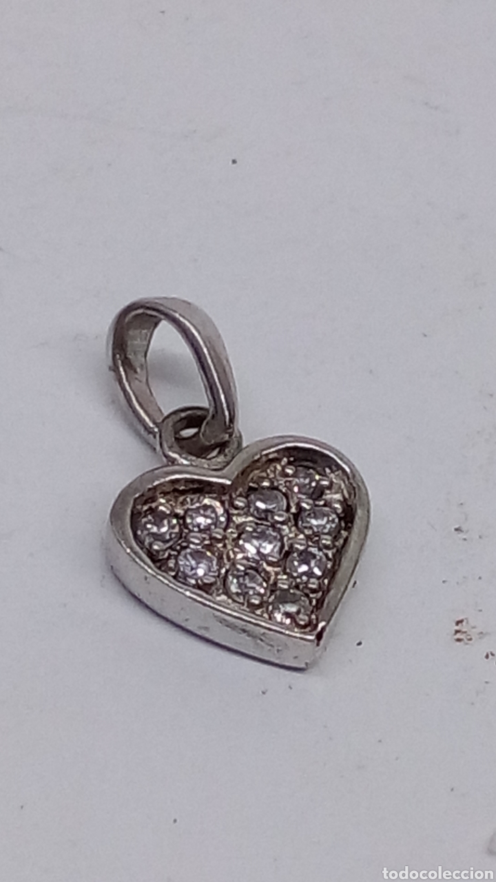 Joyeria: Colgante de plata corazon - Foto 1