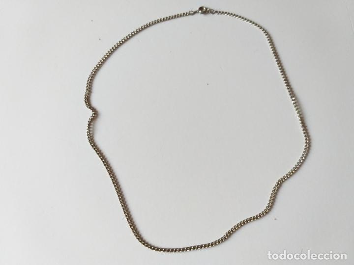 Joyeria: Cadena plateada. Eslabones. - Foto 2