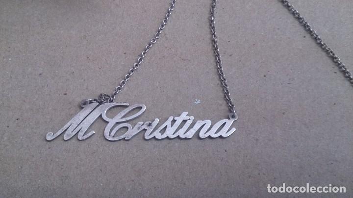 Gioielleria: Colgante antiguo de M CRISTINA plata 925