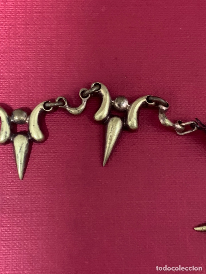 Joyeria: Antigua gargantilla Art-Dec&oacute; en bronce - Foto 4