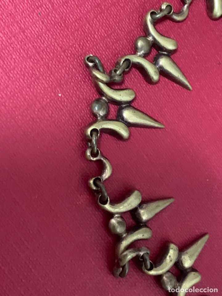 Joyeria: Antigua gargantilla Art-Dec&oacute; en bronce - Foto 6
