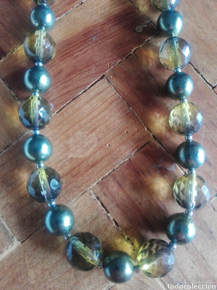 Joaillerie: Collar de cuentas verdes