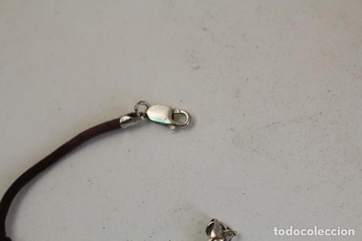 Joyeria: pulsera cord&oacute;n con perla y plata de ley 925 - Foto 5