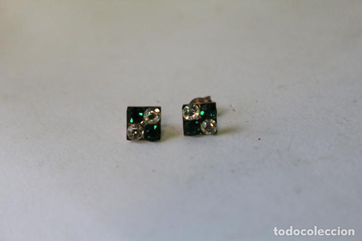 Joyeria: pendientes plata cuarzo y esmeraldas - Foto 4