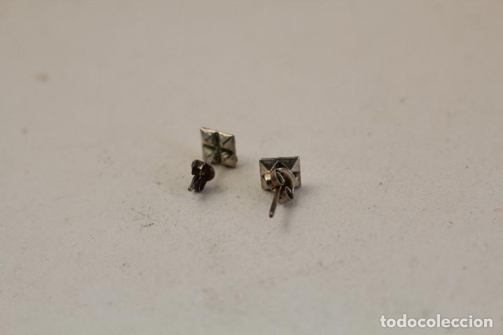 Joyeria: pendientes plata cuarzo y esmeraldas - Foto 5