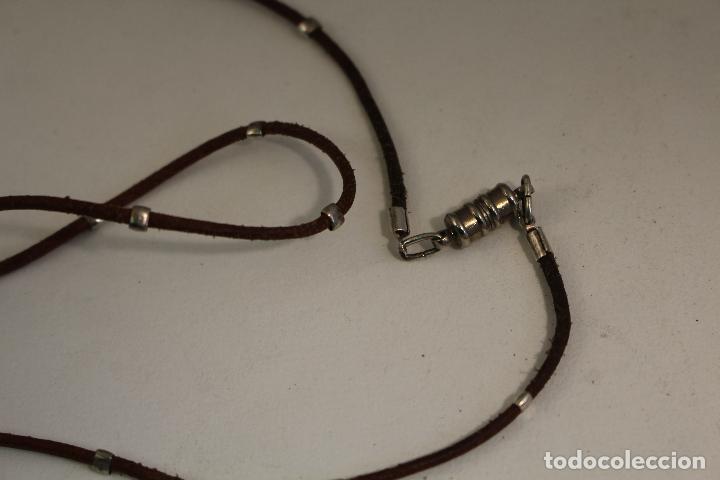 Joyeria: collar largo cord&oacute;n y plata 925 - Foto 3