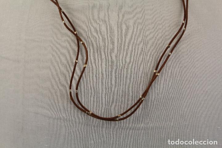 Joyeria: collar largo cord&oacute;n y plata 925 - Foto 5