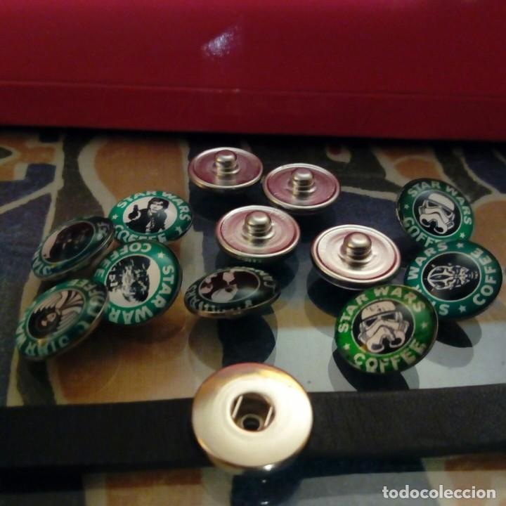 Joyeria: Click snap Button Star wars lote 6 botton+ pulsera+anillo - Foto 4
