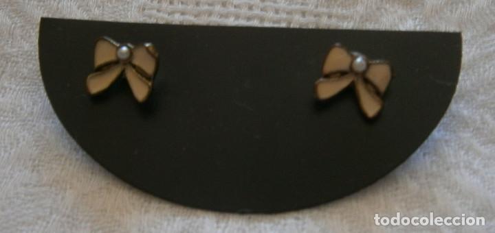 Joyeria: pendientes forma de lacito nuevos - Foto 1