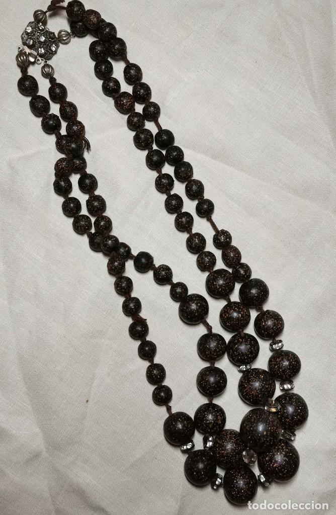 Joalharia: JOY066 COLLAR  VINTAGE.CRISTAL EN FORMA DE PIEDRAS. ESPA&Ntilde;A. A&Ntilde;OS 50