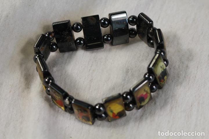 Joyeria: pulsera taurina en metal resinado - Foto 3