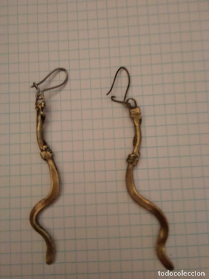 Joyeria: PENDIENTES COBRE A&Ntilde;OS 70 - Foto 2