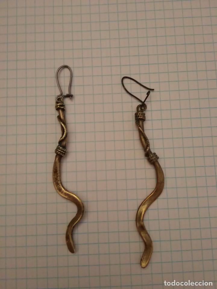 Joyeria: PENDIENTES COBRE A&Ntilde;OS 70 - Foto 1