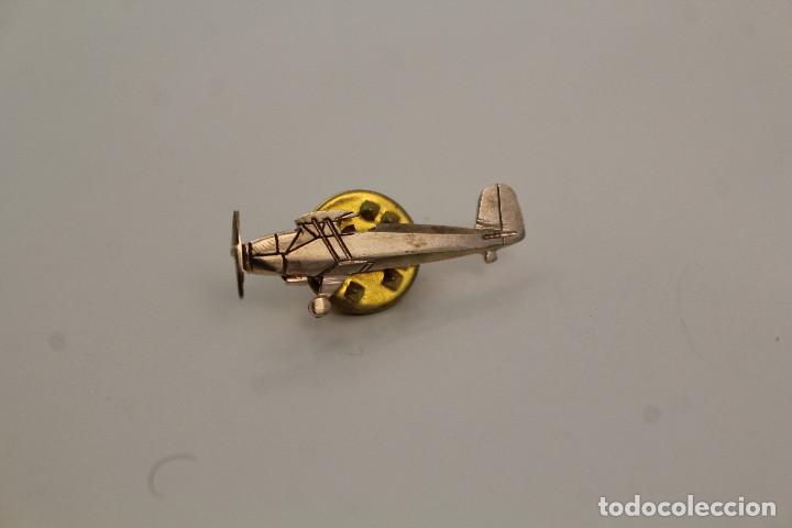 Schmuck: pin avion dorado broche antiguo de joyeria