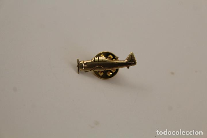 Gioielleria: pin avion dorado broche antiguo de joyeria