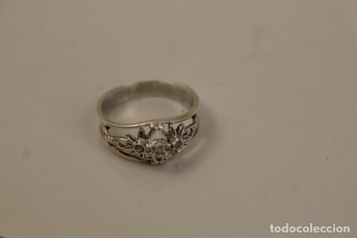 Joyeria: anillo en plata de ley con marquesitas - Foto 2