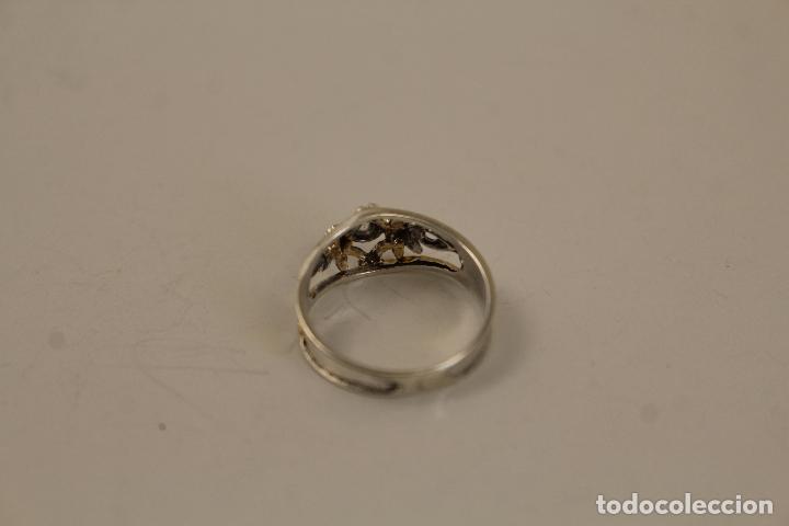 Joyeria: anillo en plata de ley con marquesitas - Foto 3