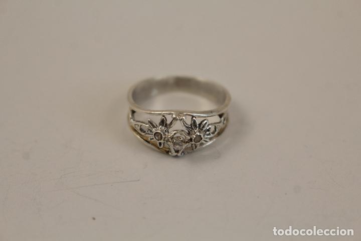 Joyeria: anillo en plata de ley con marquesitas - Foto 4