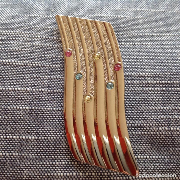 Joyeria: BROCHE CON CRISTAL ESTILO ART DEC&Oacute;. - Foto 4