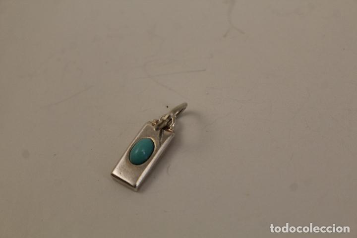 Joyeria: colgante plata 925 con turquesa - Foto 3
