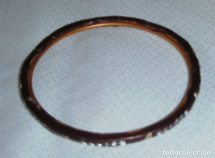 Joyeria: pulsera rigida con piedras brillantes - Foto 2
