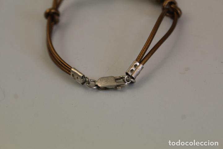 Joyeria: pulsera cord&oacute;n cierre de plata con perlas cultivadas - Foto 3