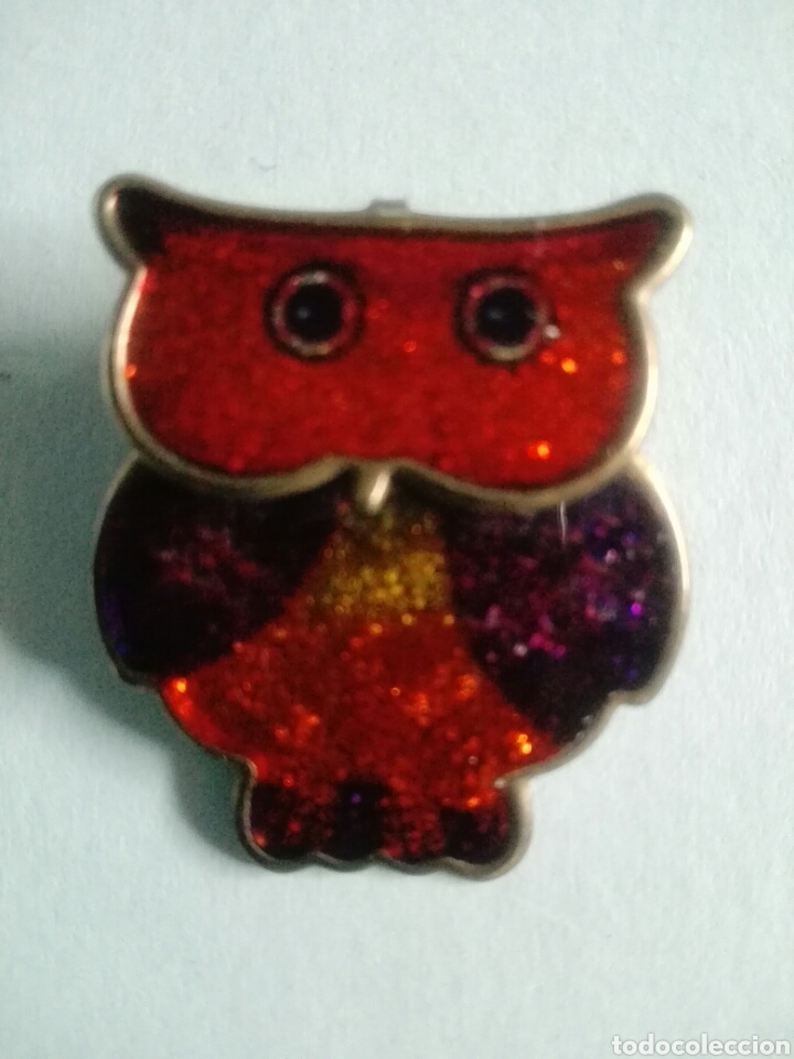Joyeria: Broche Buho - A&ntilde;os 90 - Foto 1