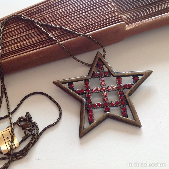 Joyeria: COLLAR DE CRISTAL. ESTRELLA. VINTAGE - Foto 2