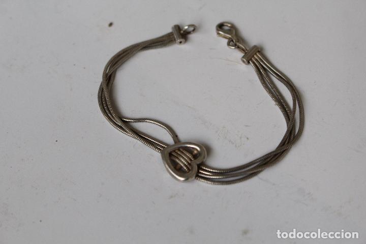 Joyeria: pulsera corazon de plata de ley 925 - Foto 2