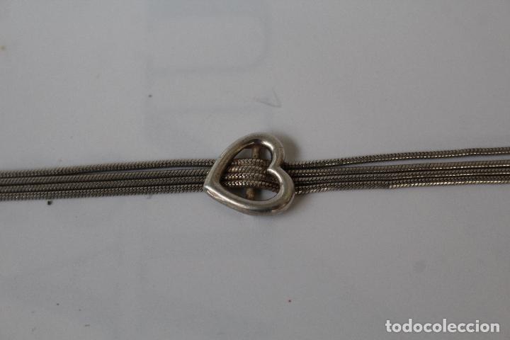 Joyeria: pulsera corazon de plata de ley 925 - Foto 4