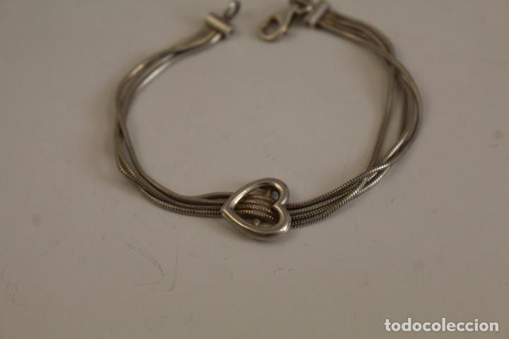 Joyeria: pulsera corazon de plata de ley 925 - Foto 6
