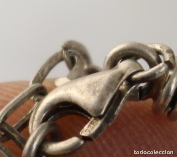 Joyeria: pulsera de plata de ley 925 y abalorios - Foto 3