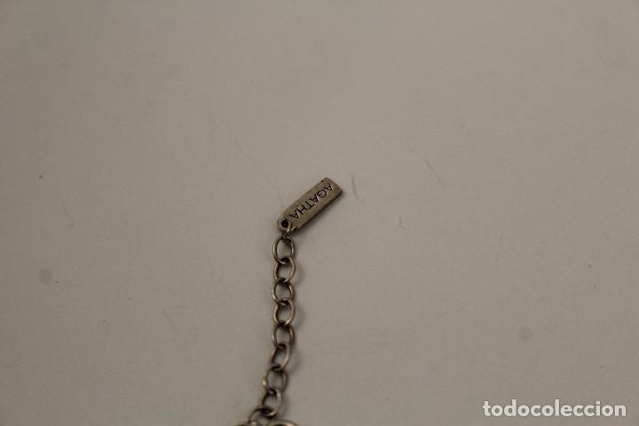 Joyeria: pulsera de plata de ley 925 y corazon de cristales - Foto 4