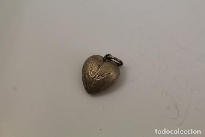Joyeria: colgante coraz&oacute;n de plata de ley 925 - Foto 1