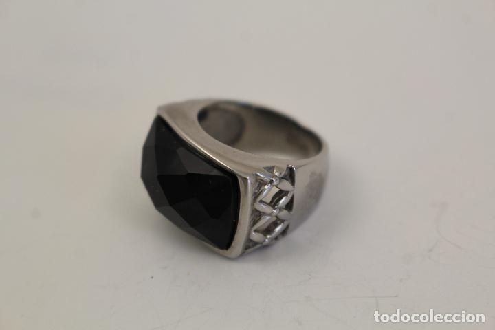 Joyeria: ANILLO DESCARO ACERO INOX Y &Oacute;NIX - Foto 3