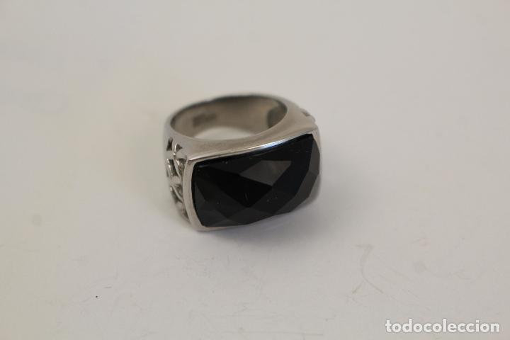 Joyeria: ANILLO DESCARO ACERO INOX Y &Oacute;NIX - Foto 5